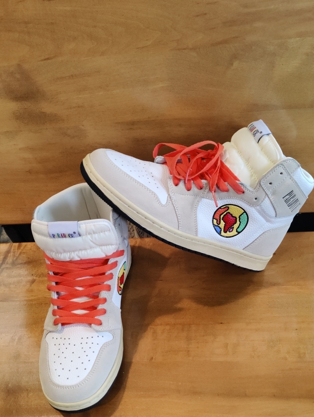Limited Edition Friends And Family Paradyce 1 Custom Sneakers Size10.5 With Bags